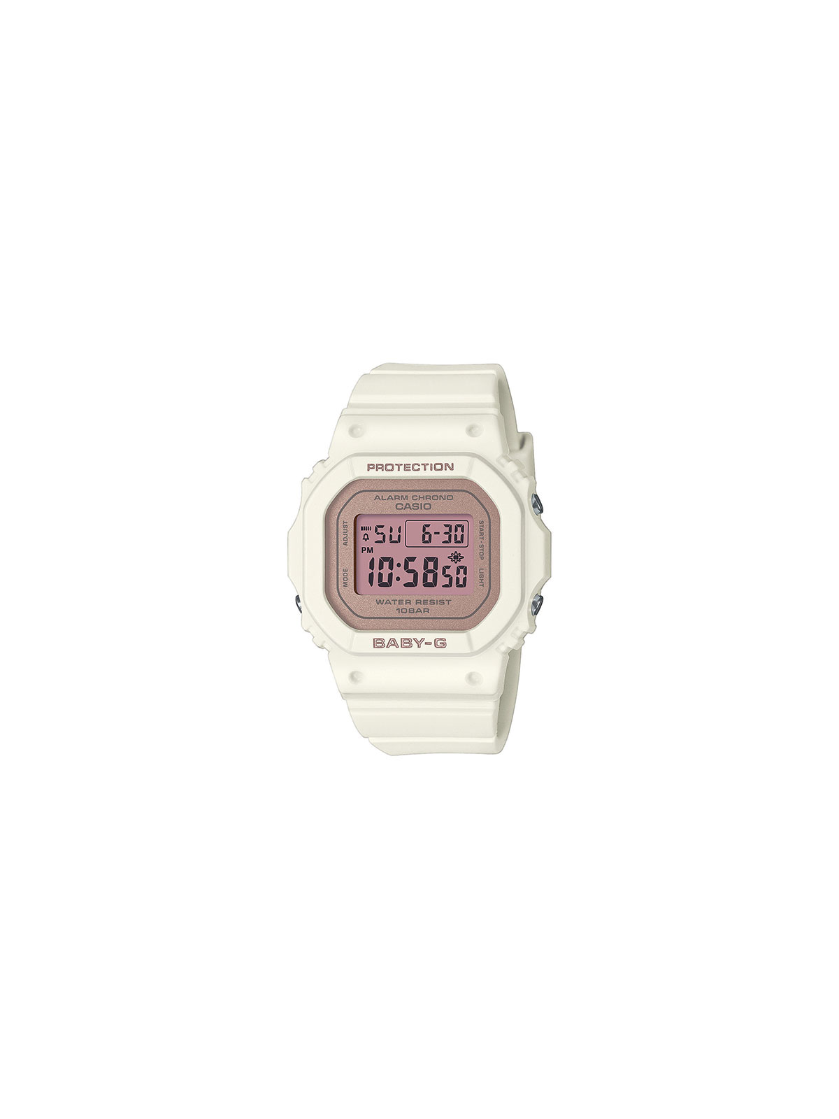 Baby-G ženski digitalni sat u beloj boji
