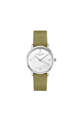 PEARL EDIT Olive Leather Gold
