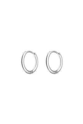 SMALL HOOPS SILVER