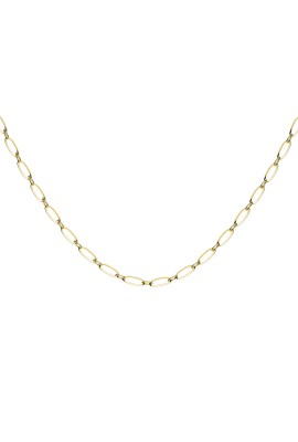 OVAL NECKLACE GOLD