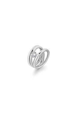 BROSWAY RIBBON - Ženski prsten u boji srebra