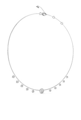 GUESS 4G CRUSH - Ženska ogrlica u boji srebra