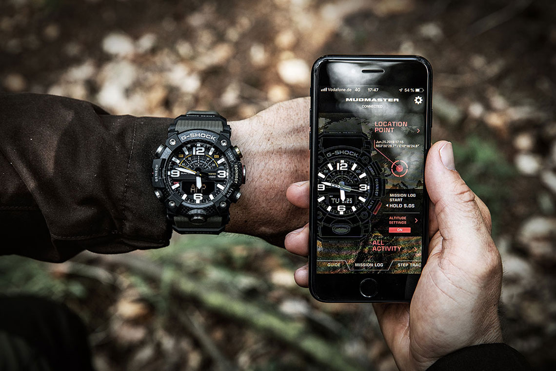 Casio G-Shock Master of G Mudmaster GGB100 muški ručni sat povezan sa telefonom