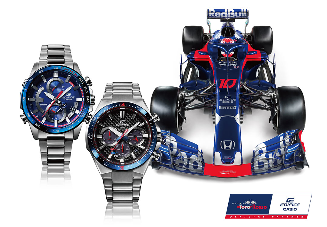 Casio Edifice Toro Rosso Limited Edition kolekcija muških ručnih satova