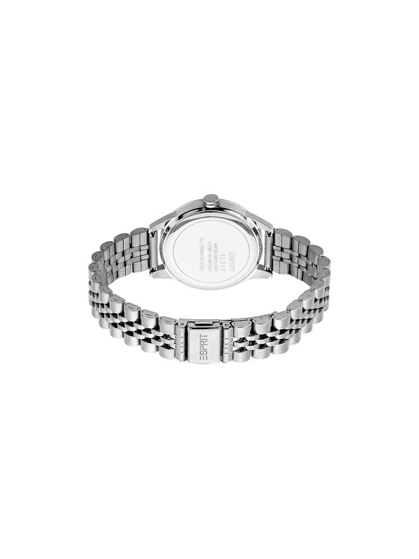 ESPRIT BOX SET - ženski ručni sat u boji srebra i čvrstu čeličnu narukvicu u istoj boji, odaberite u S&L Jokić online prodavnici i poručite na kućnu adresu.