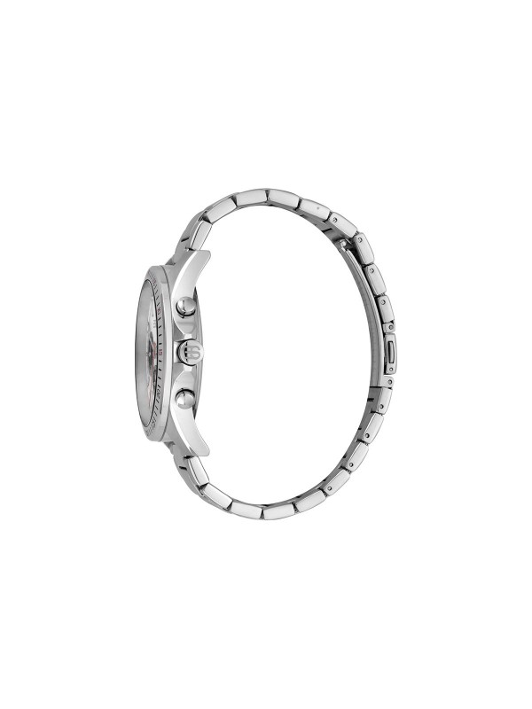 ESPRIT WATCHES praktičan i klasičan muški sat od nerđajućeg čelika u boji srebra sa srebrnim brojčanikom. Vodootporan do 50m.