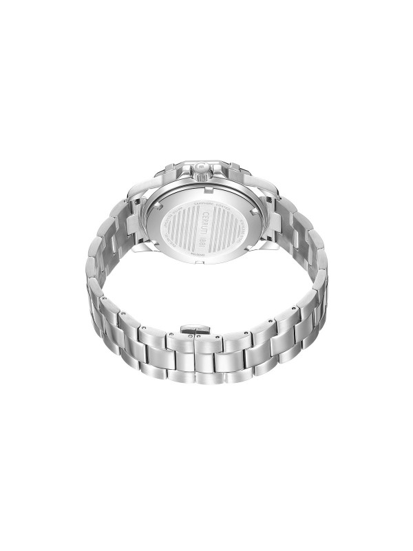 Vrhunski dizajn i kvalitet - CERRUTI 1881 VALLELAGHI - Nerđajući čelik u boji srebra ✔️Kvarcni mehanizam ✔️Vodootpornost ✔️- Poručite online!
