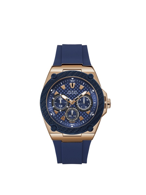 Muški Legacy sat iz poznate Guess kolekcije za 2020. Kombinacija moderne plave boje će Vas oduševiti.  S&L Jokić muški satovi.