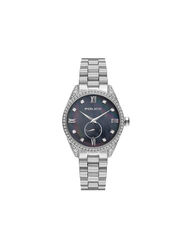 Police ženski sat od nerđajućeg čelika u boji srebra sa crnim brojčanikom. Nova kolekcija satova. Poručite već danas na S&L Jokić, dostava je besplatna.