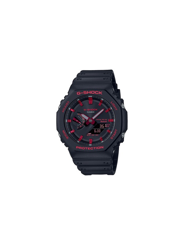 G-Shock Ignite Red muški ručni sat - model u crnoj i vatreno crvenoj boji sa gumenom narukvicom, brzo i lako poručite putem S&L Jokić onlien shop-a.
