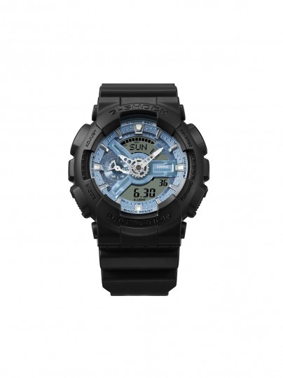 Otkrijte G-SHOCK GA-110CD-1A2ER, muški sat s ledeno plavim brojčanikom. Izdržljivost i stil u jednom, savršen za svaku avanturu.
