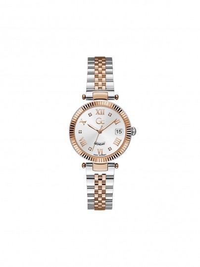 Gc Flair ženski ručni sat - moderan model u kombinaciji boja srebra i ružičastog zlata, lako poručite u S&L Jokić online prodavnici na kućnu adresu.