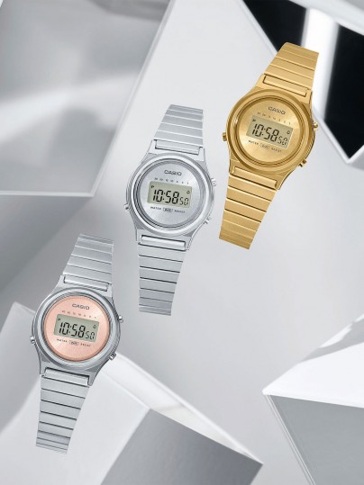Otkrijte eleganciju s Casio Vintage ženskim satom LA700WE-4AEF, srebrnog dizajna i rosegold brojčanika. Sofisticiran i praktičan dodatak za svaku damu.